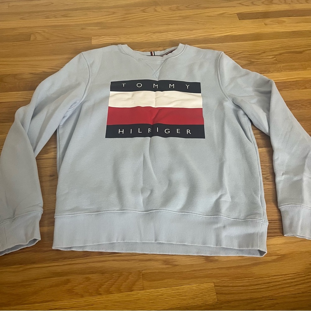 Tommy Hilfiger Unisex Light Blue Sweater